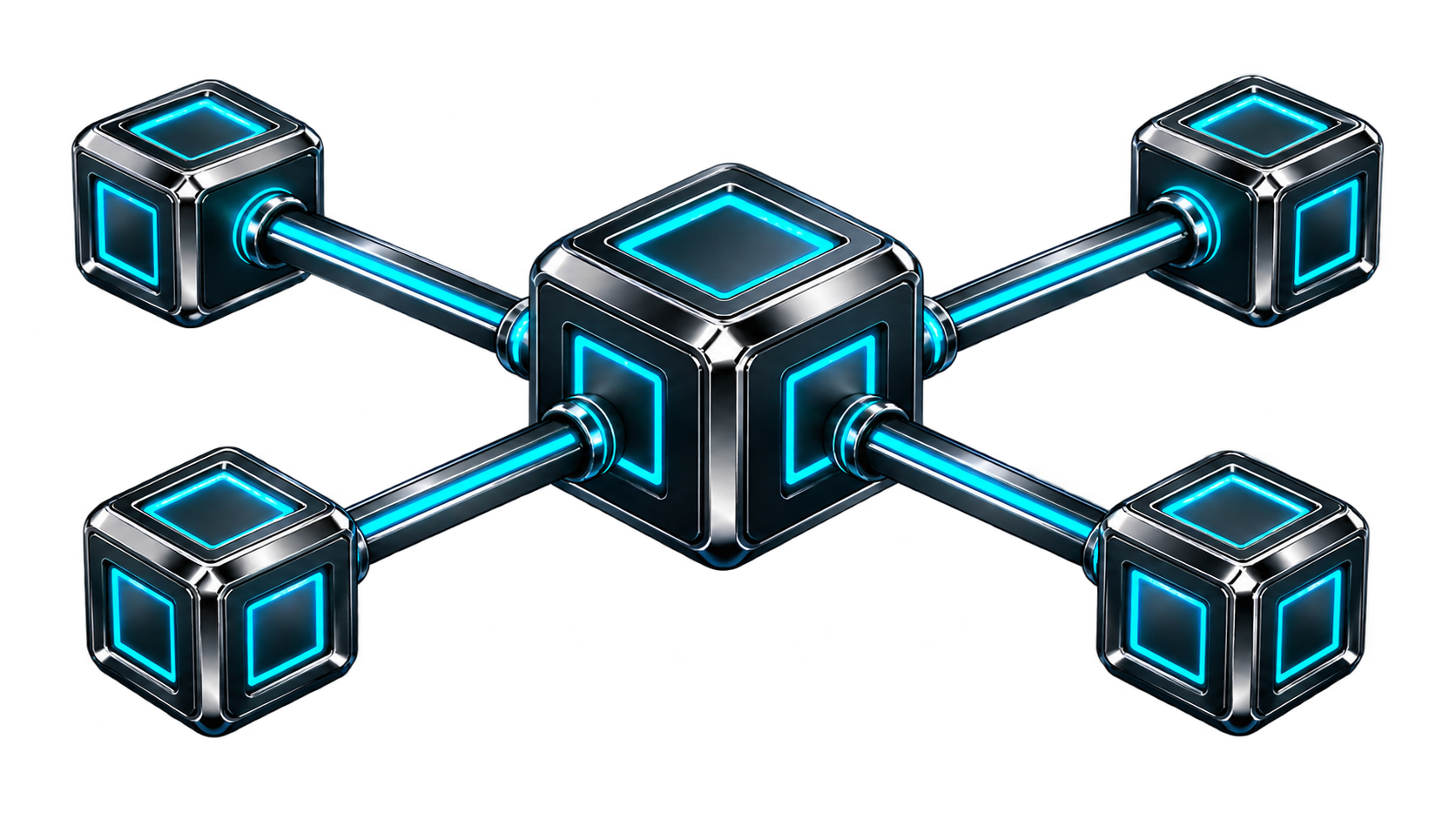 Metallic nodes connected across the PaxChain network
